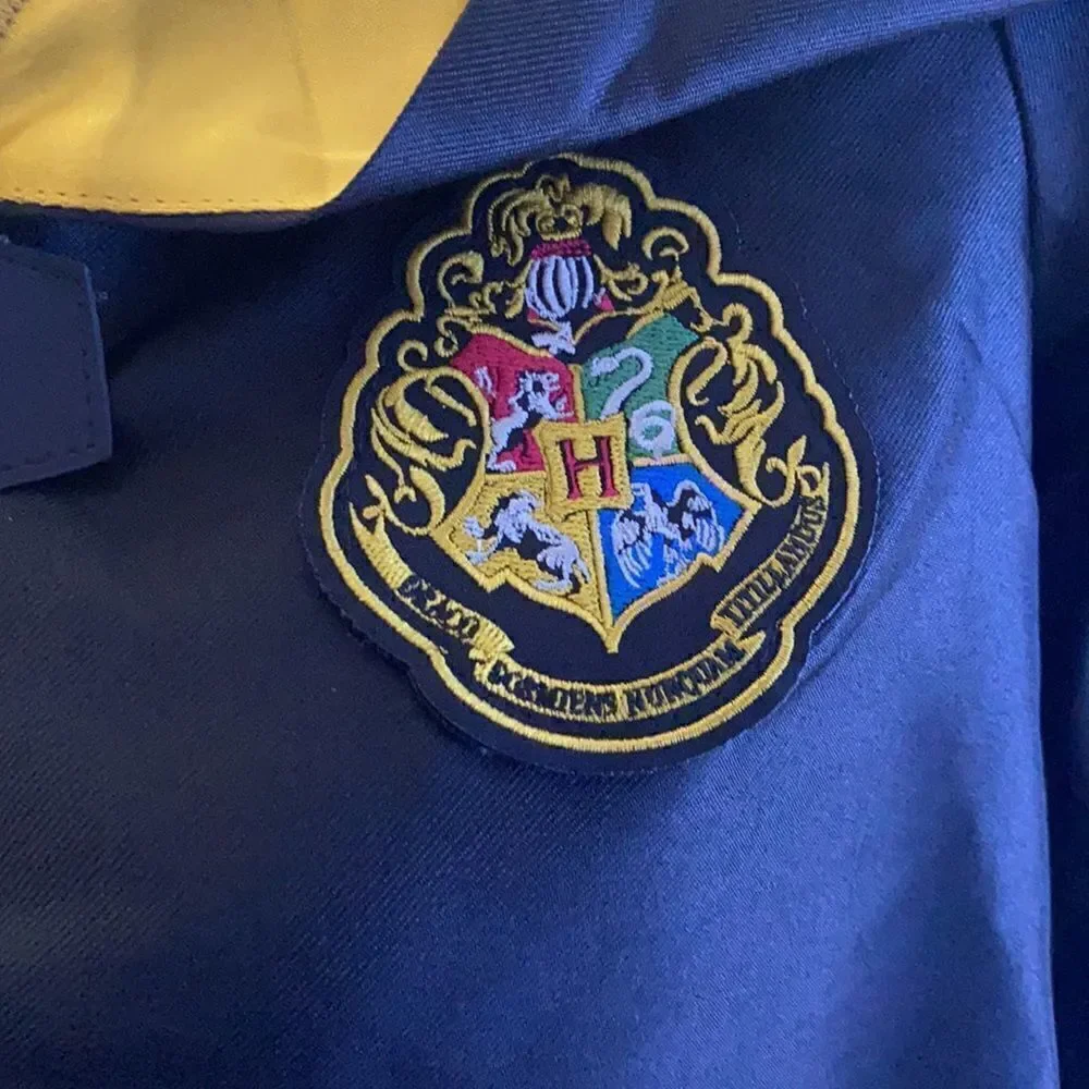 Kids Harry Potter Hogwarts Robe Halloween Costume One Size NEW